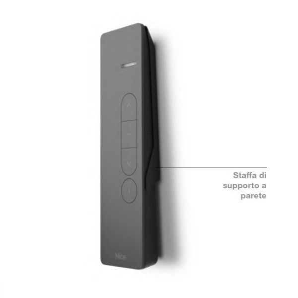Telecomando Nice Domì P1 ad 1 canale mono/bidirezionale per tapparelle, tende e serrande