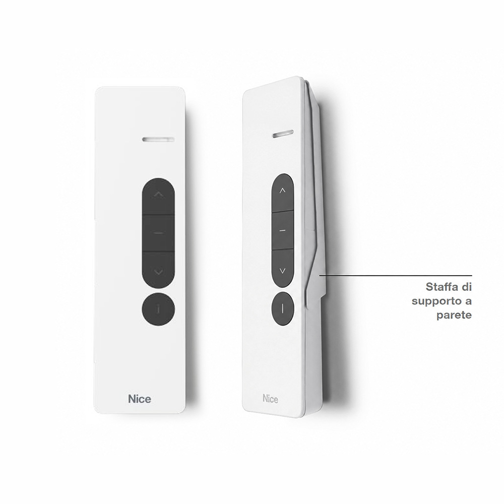 Telecomando Nice Domì P1 ad 1 canale mono/bidirezionale per tapparelle, tende e serrande