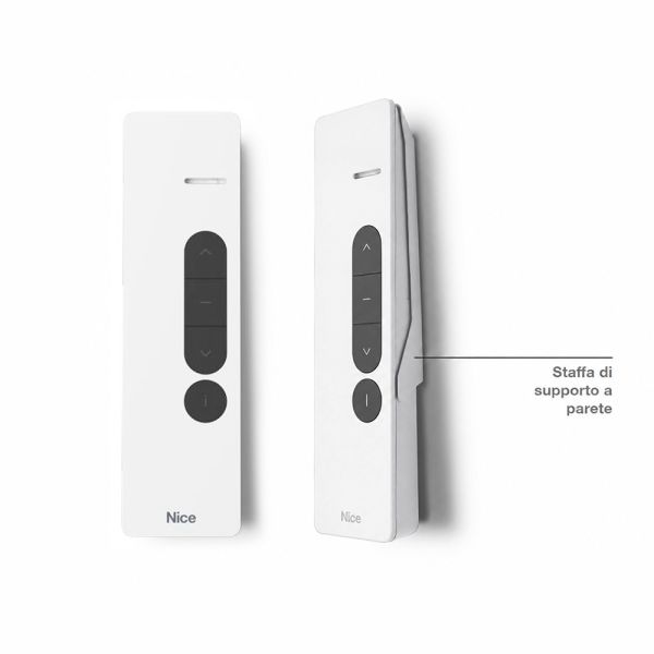 Telecomando Nice Domì P1 ad 1 canale mono/bidirezionale per tapparelle, tende e serrande