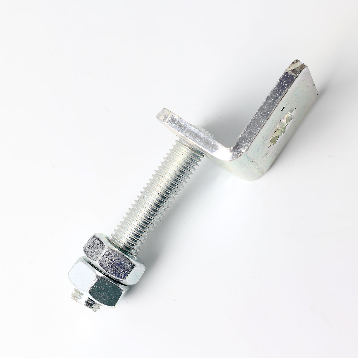 Staffa per tapparella con perno per motore