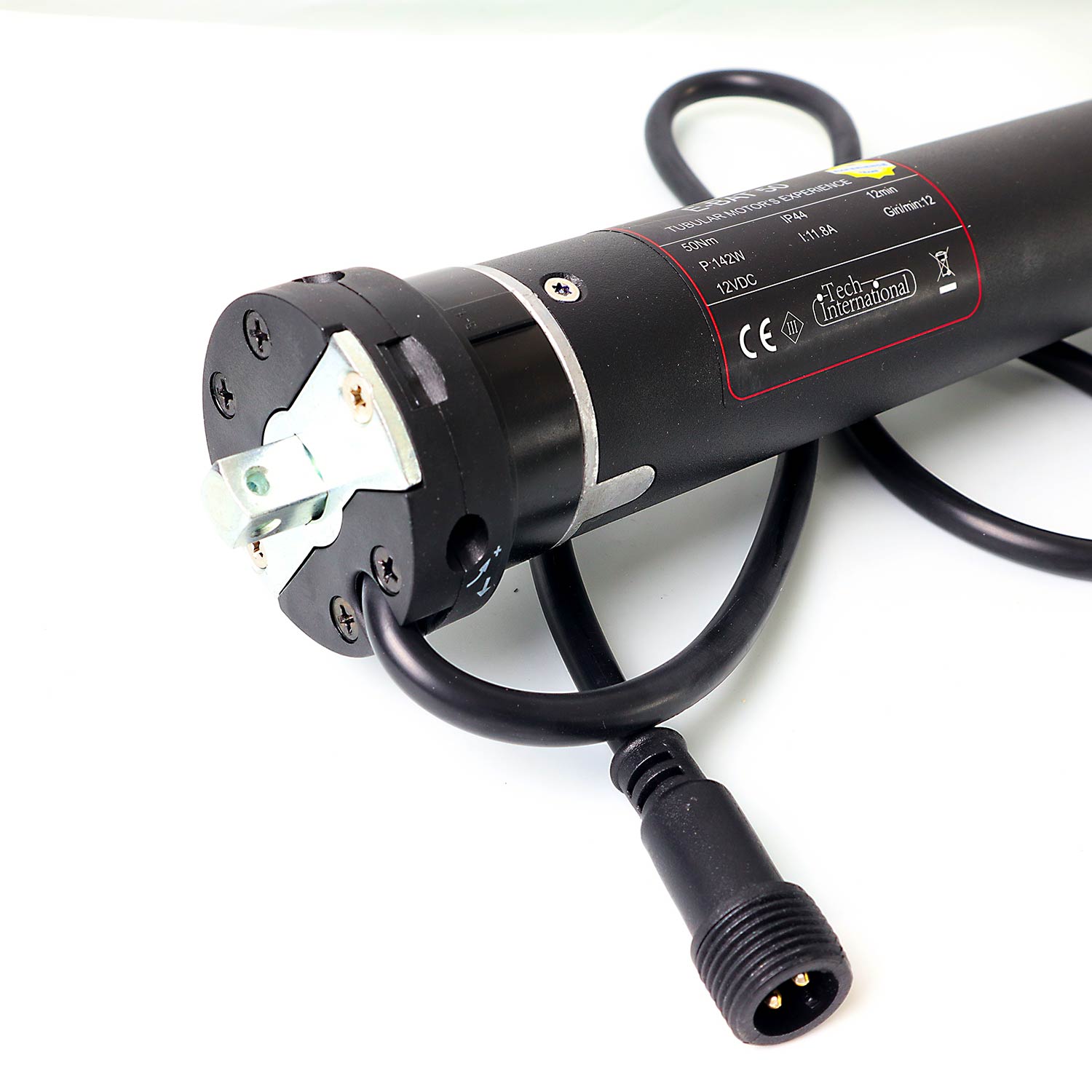 Motore elettrico per tapparelle e tende E-Bat con batteria ricaricabile esterna